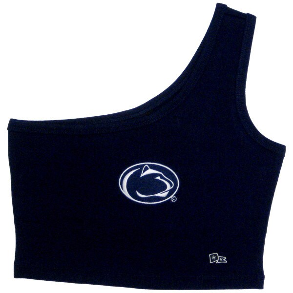 women's navy senior top with Penn State Athletic Logo